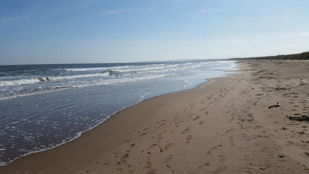 St Cyrus beach